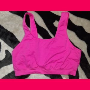 Fruit Of The Loom Hot Pink Sports Bra